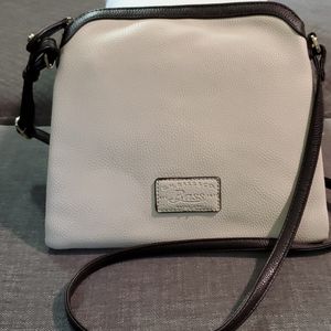 Cream croasbody bag